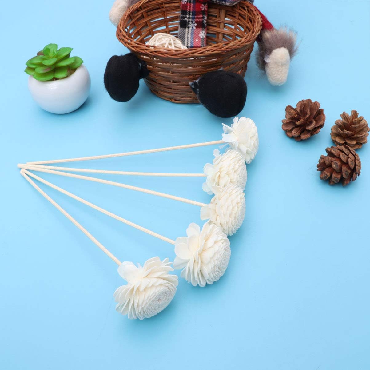 Ciieeo DIY Essential Oil Diffuser Sticks 5 Pack Natural Aroma