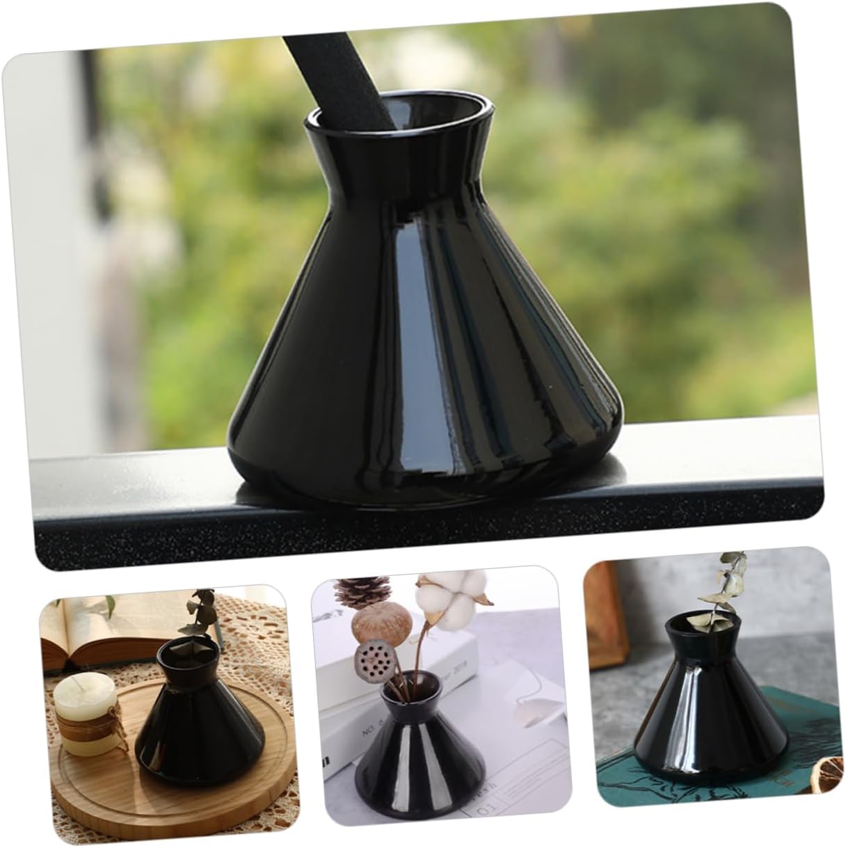 Cabilock Aesthetic Essential Oil Diffuser Bottle for Home Decor