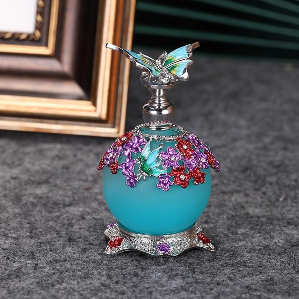 25ml Vintage Perfume Bottles Refillable Glass Container