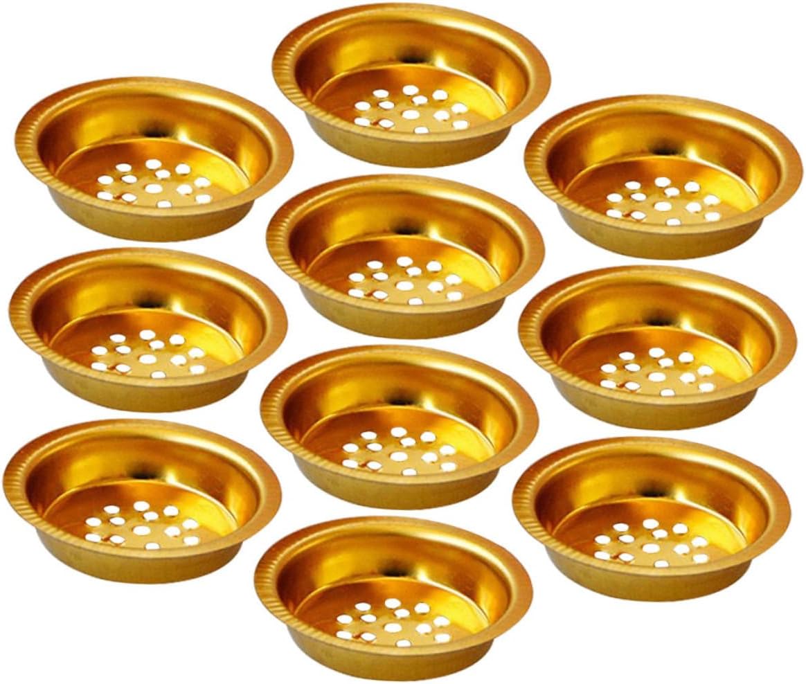 10pcs Stainless Steel Incense Burner Sieve Screen