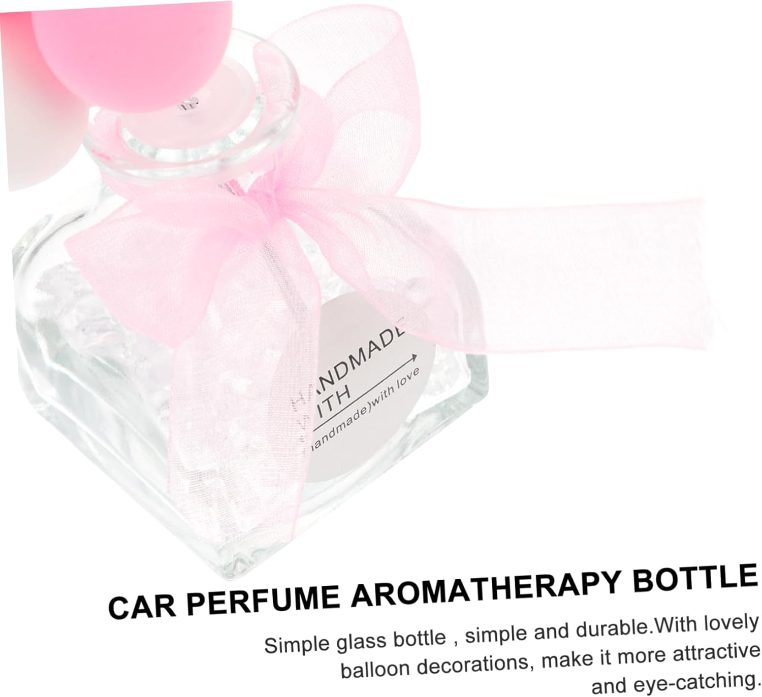 Ciieeo 3pcs Aromatherapy Car Perfume Decorative Balloon Storage Bottles