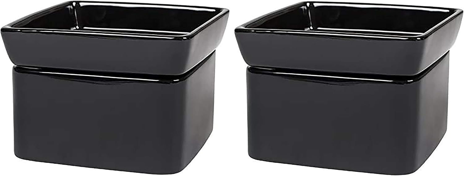 Elanze Designs Jar Candle and Wax Tart Oil Warmer - 2 Pack