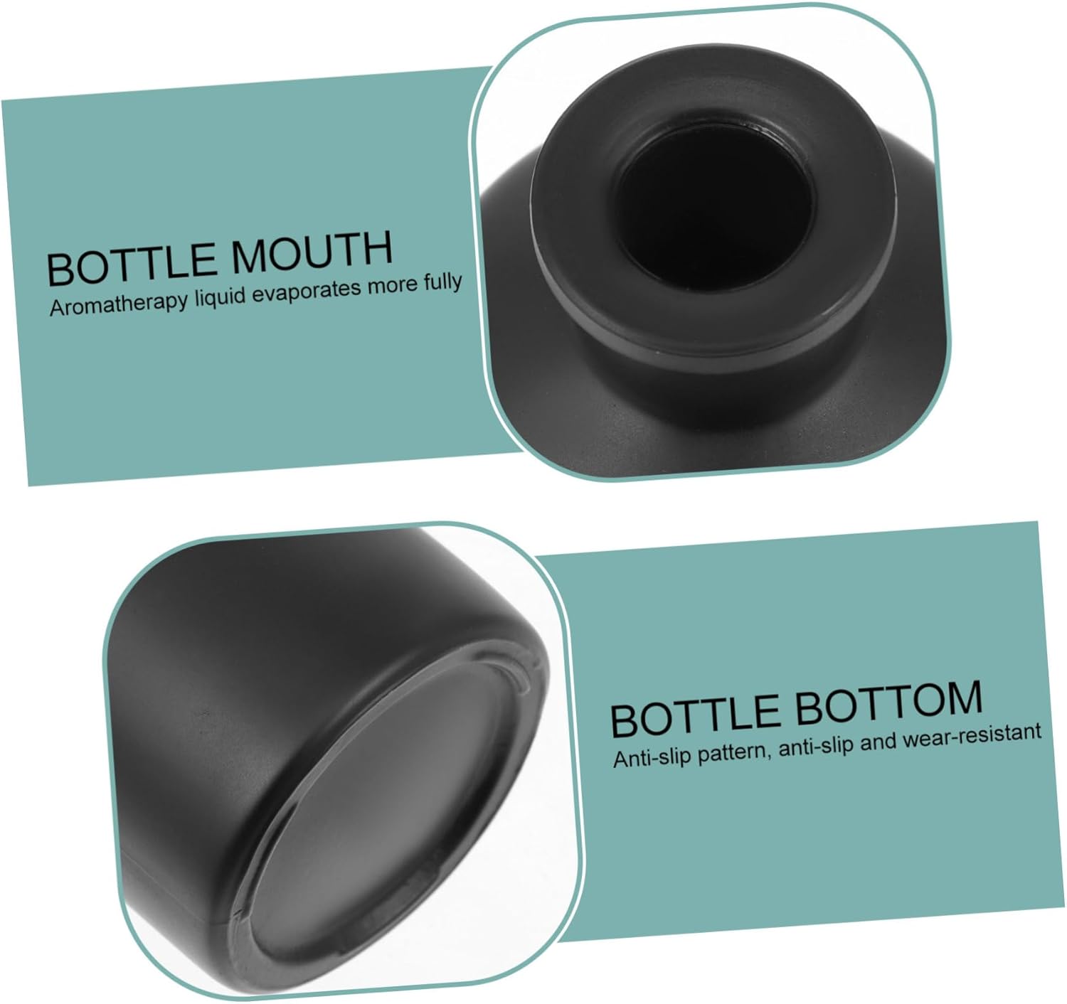 Cabilock 3pcs Frosted Aromatherapy Diffuser Bottles for Essential Oils