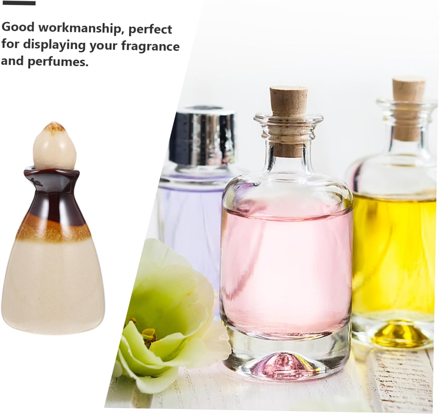 Ciieeo Essential Oil Diffuser Ceramic Bottle for Home and Office