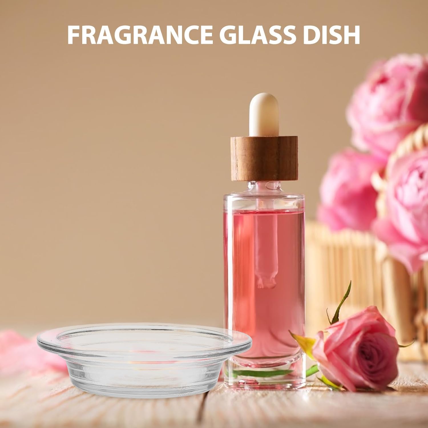 Kichvoe 45in Glass Wax Melt Warmer Dish