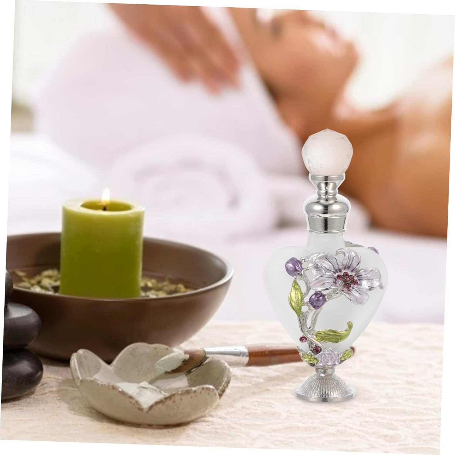 Vaguelly Essential Oil Glass Aromatherapy Bottle