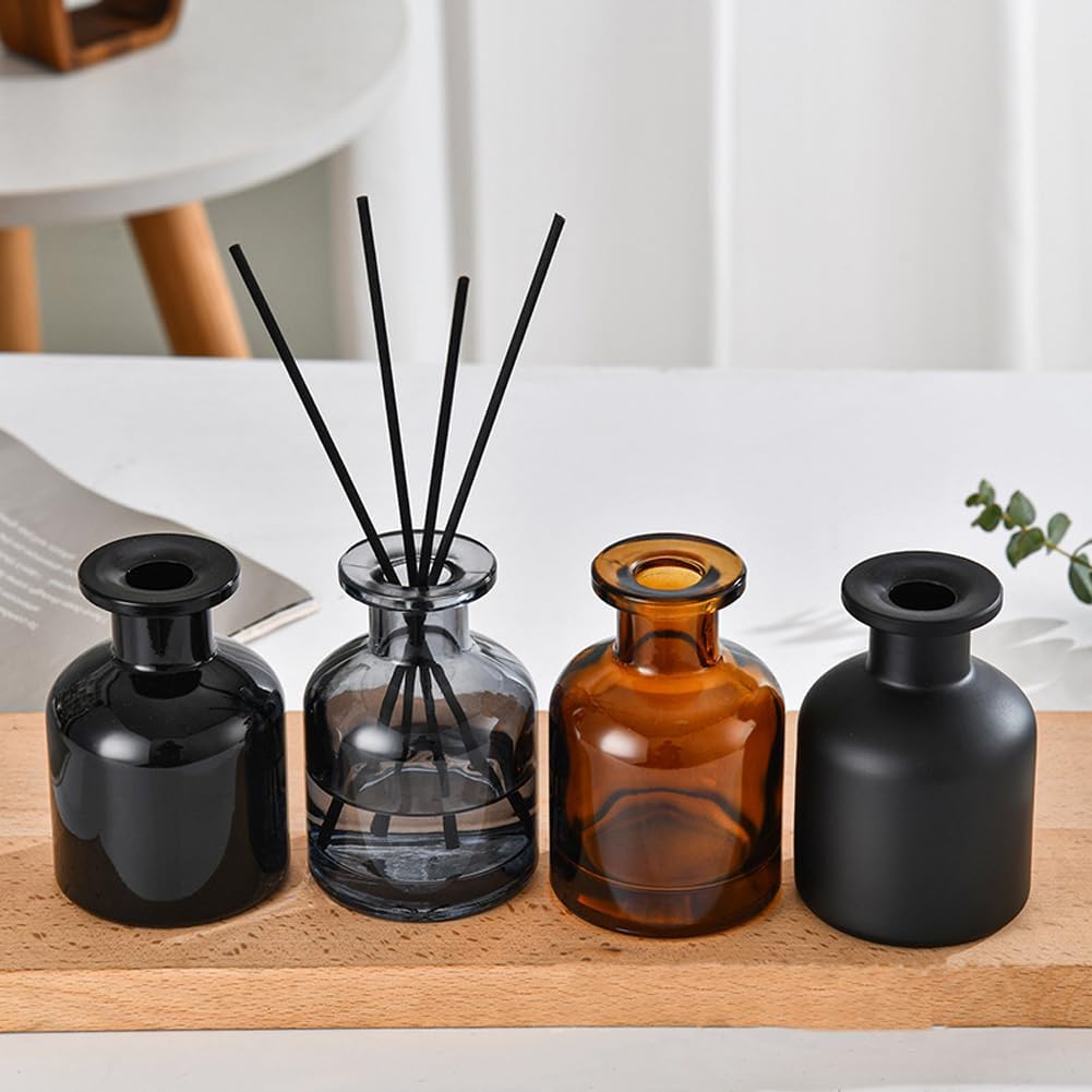 Elandy 150ml Refillable Glass Diffuser Bottle for Aromatherapy