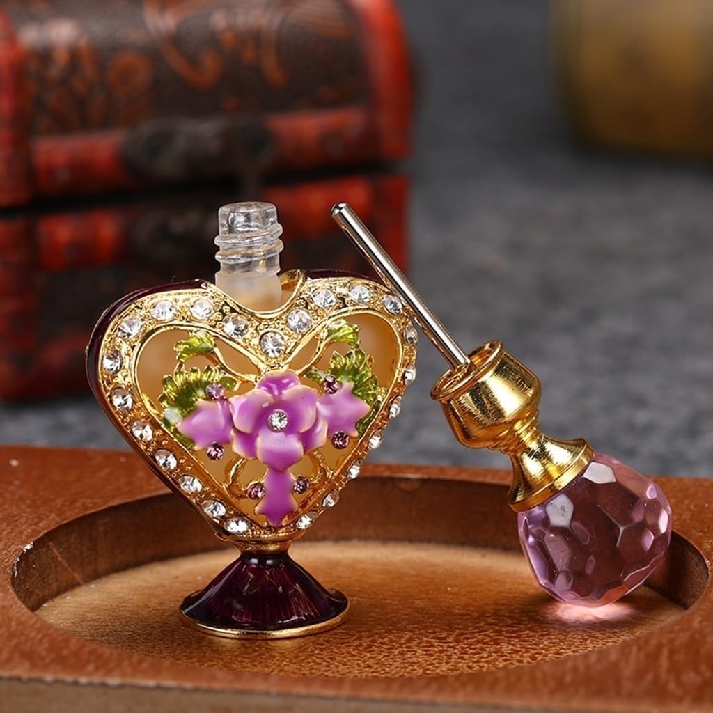 5Ml Mini Vintage Perfume Bottle Decorative Glass