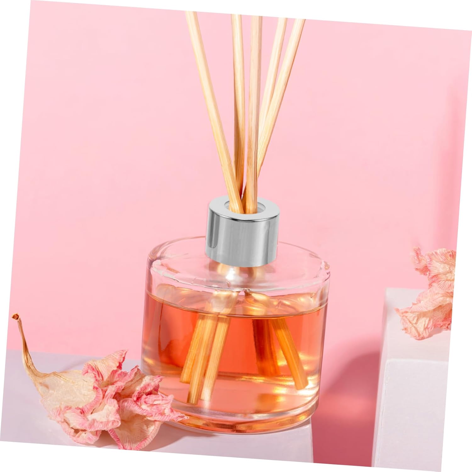 10pcs Refillable Glass Diffuser Bottle Lids for Aromatherapy