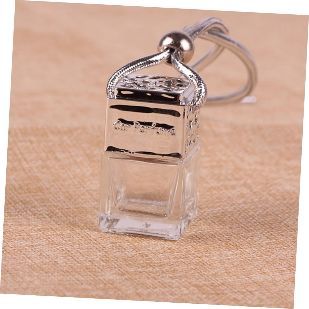 3Pcs Glass Perfume Bottle Pendant for Car Hanging Decoration