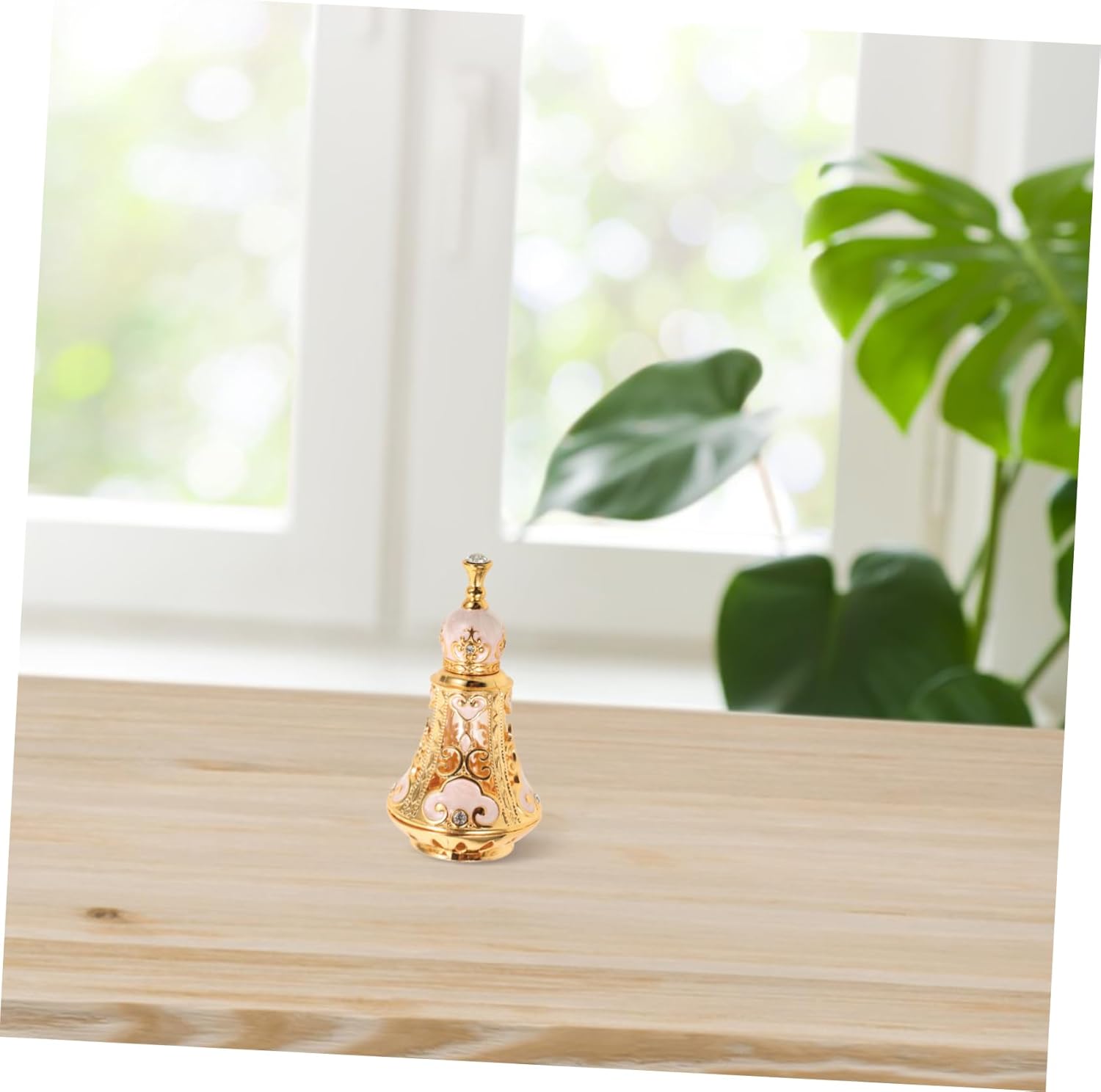 Vintage Glass Perfume Bottle with Dropper for Essential Oils