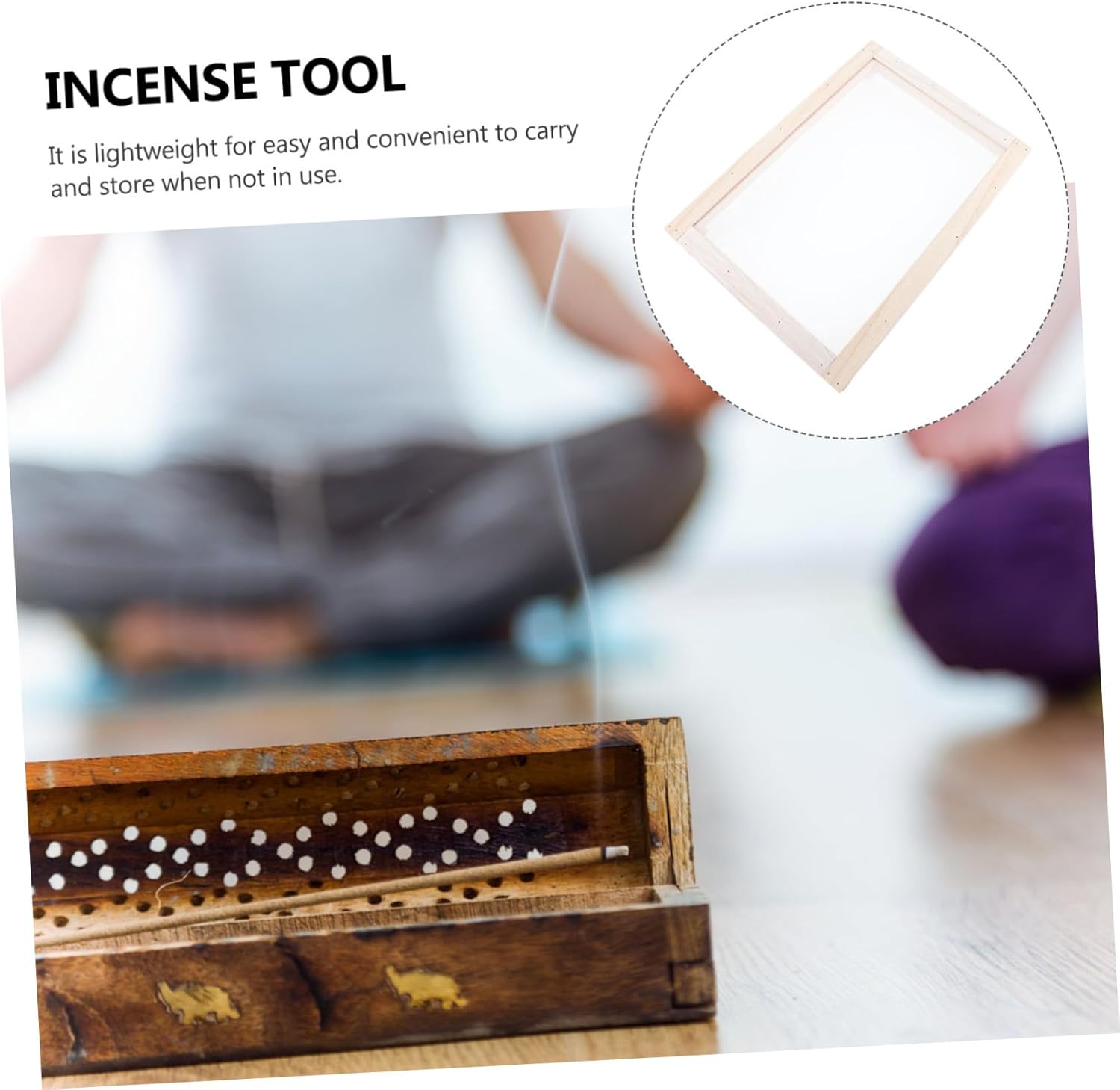 CIMAXIC 1pc Drying Incense Net for DIY and Ceremony