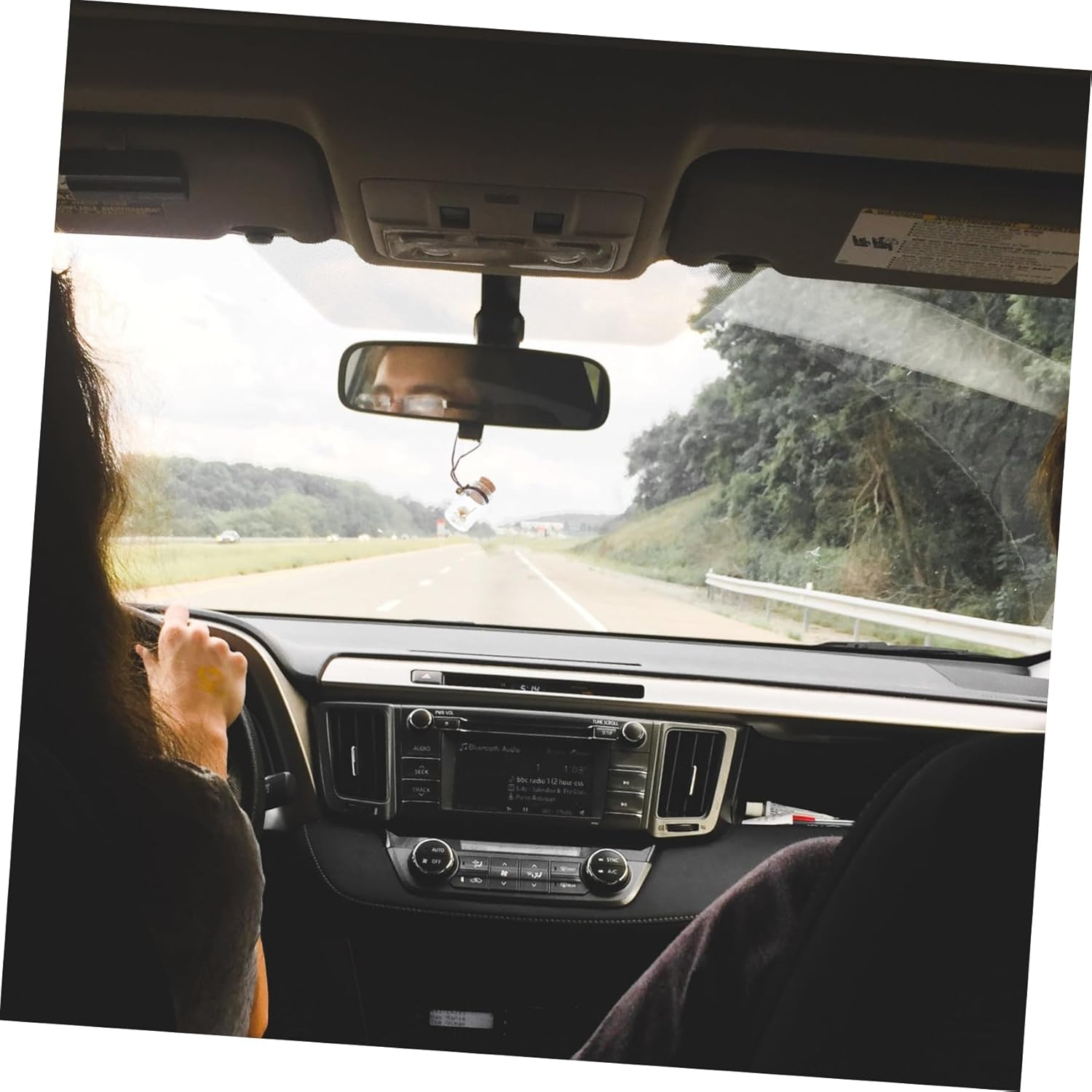 MAGICLULU 4pcs Empty Perfume Spray Bottles for Car Freshener and Decor