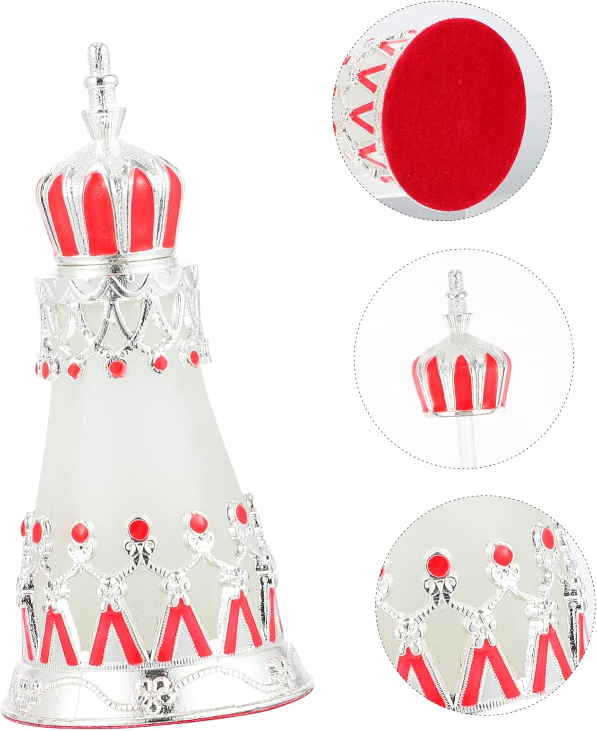IMIKEYA Retro Arab Style Perfume Bottle Essential Oil Dropper