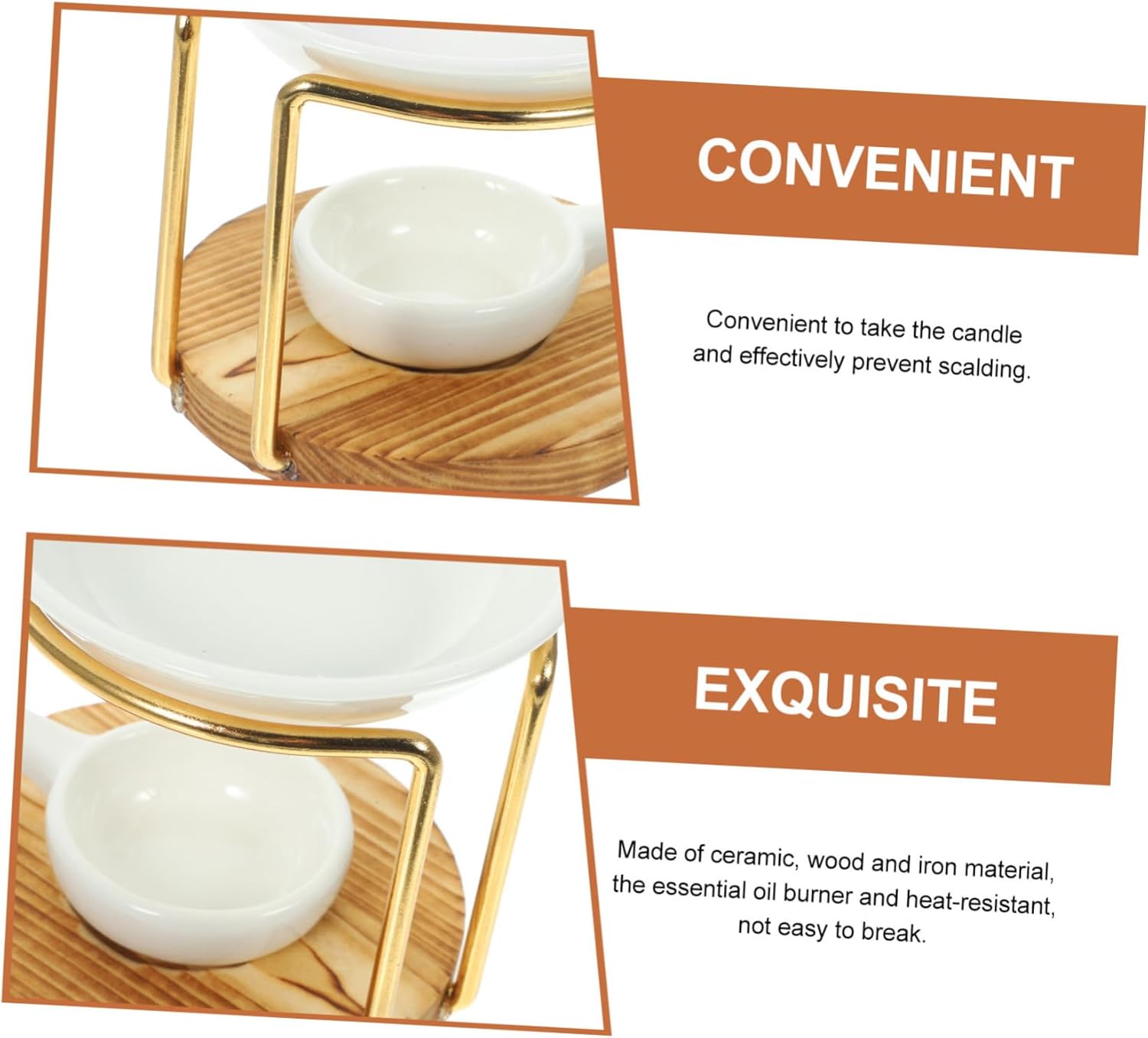 Generic Essential Oil Burner with Vintage Design