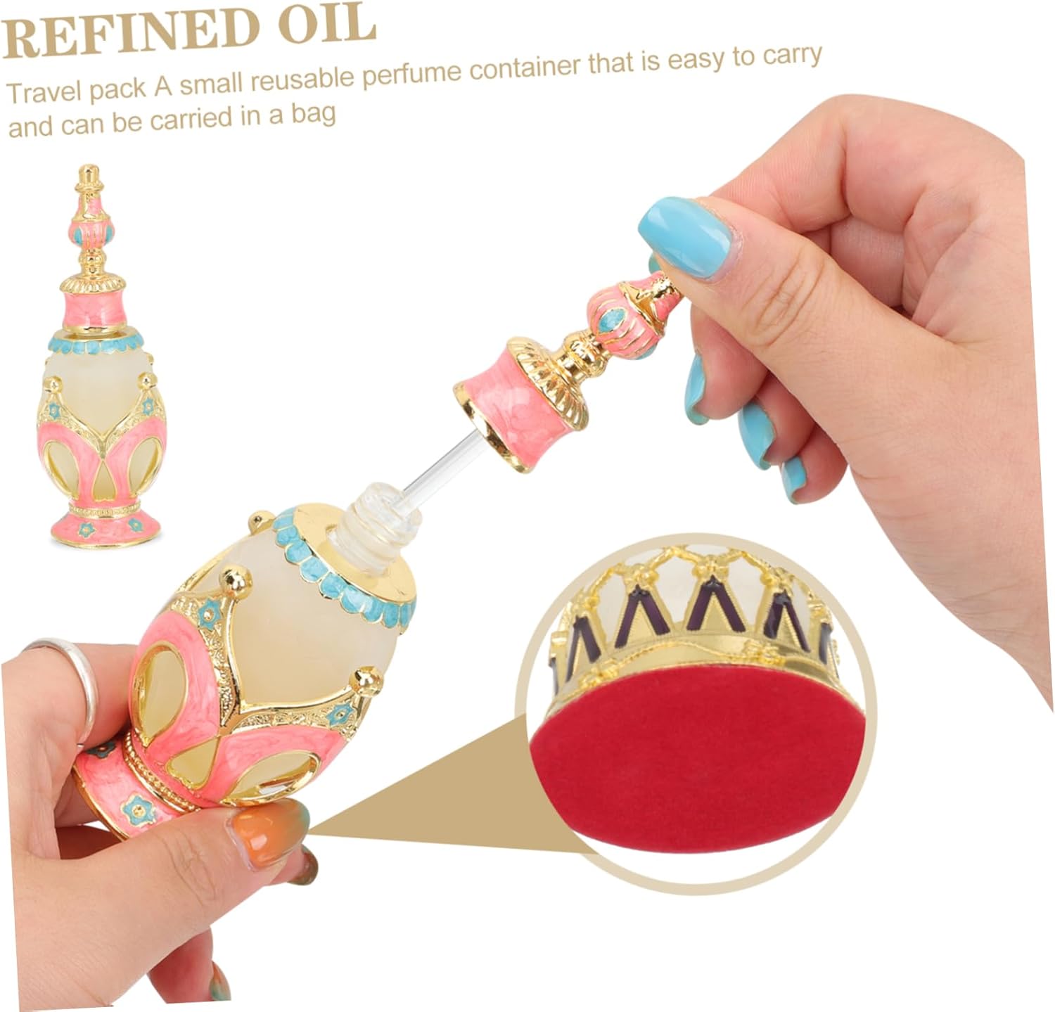 Wakauto Aroma Diffuser Bottle 100ml Glass Perfume Dispenser