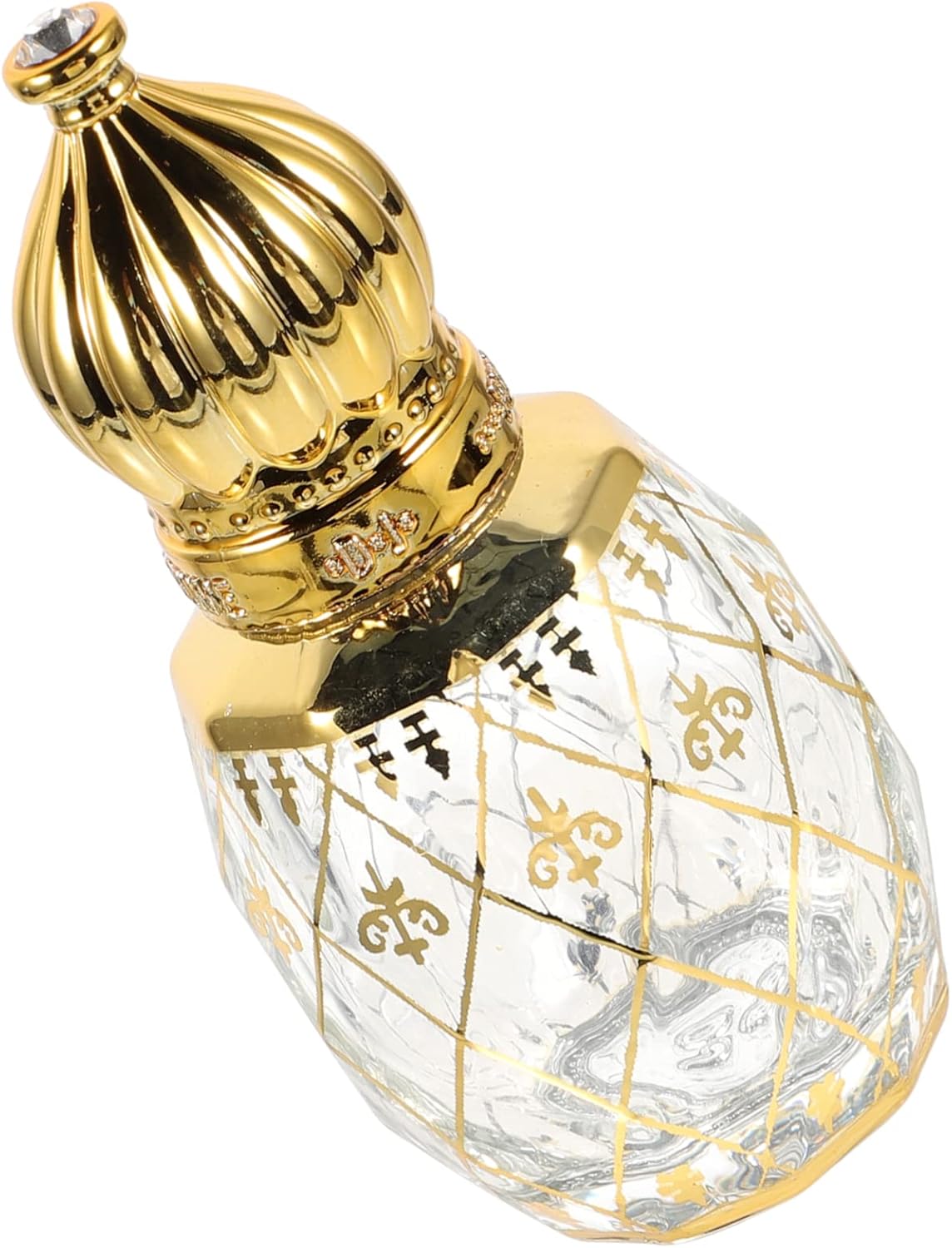 Middle Eastern Perfume Bottle Essential Oil Roller Empty Aroma Decorative Sample Air Tight Travel Size