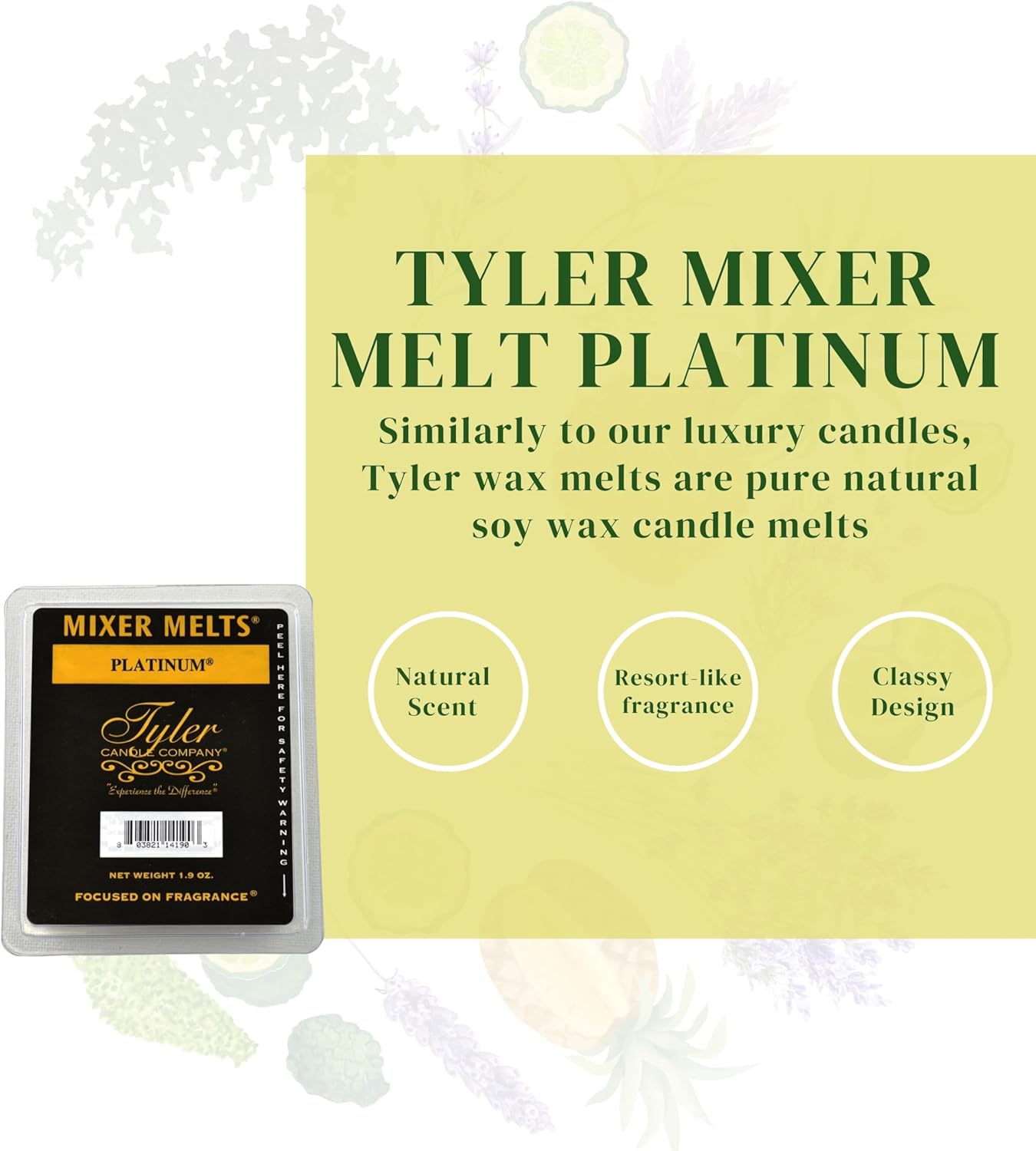 Worldwide Nutrition Bundle with Tyler Candle Company Platinum Wax Melts