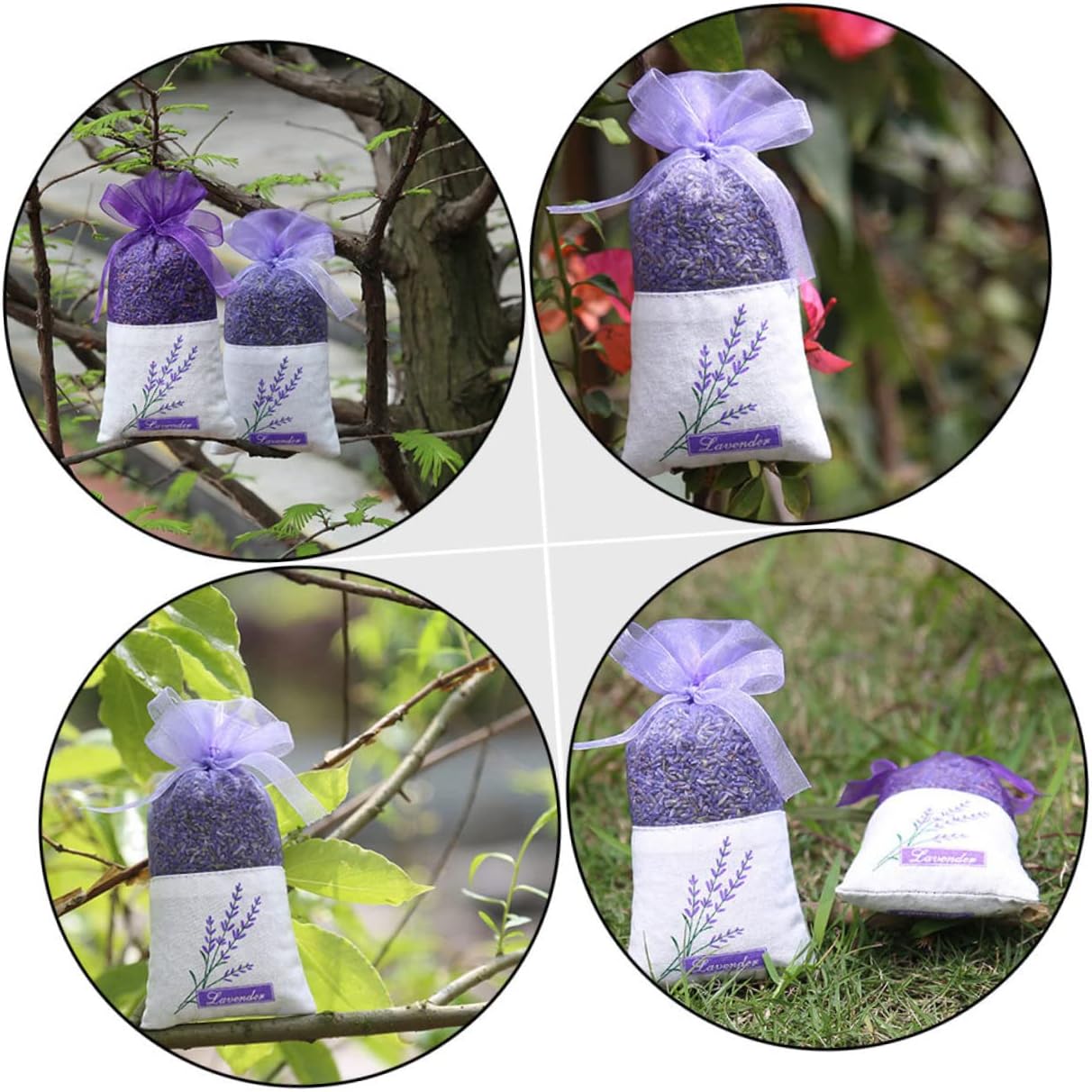 Yosadier 22Pcs Lavender Sachet Bags for Home Fragrance Organizing