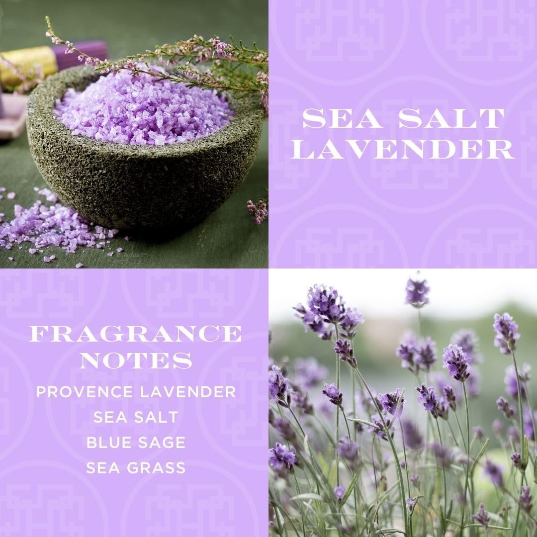 HomeWorx by SLATKIN CO Sea Salt Lavender Wall Diffuser Refills
