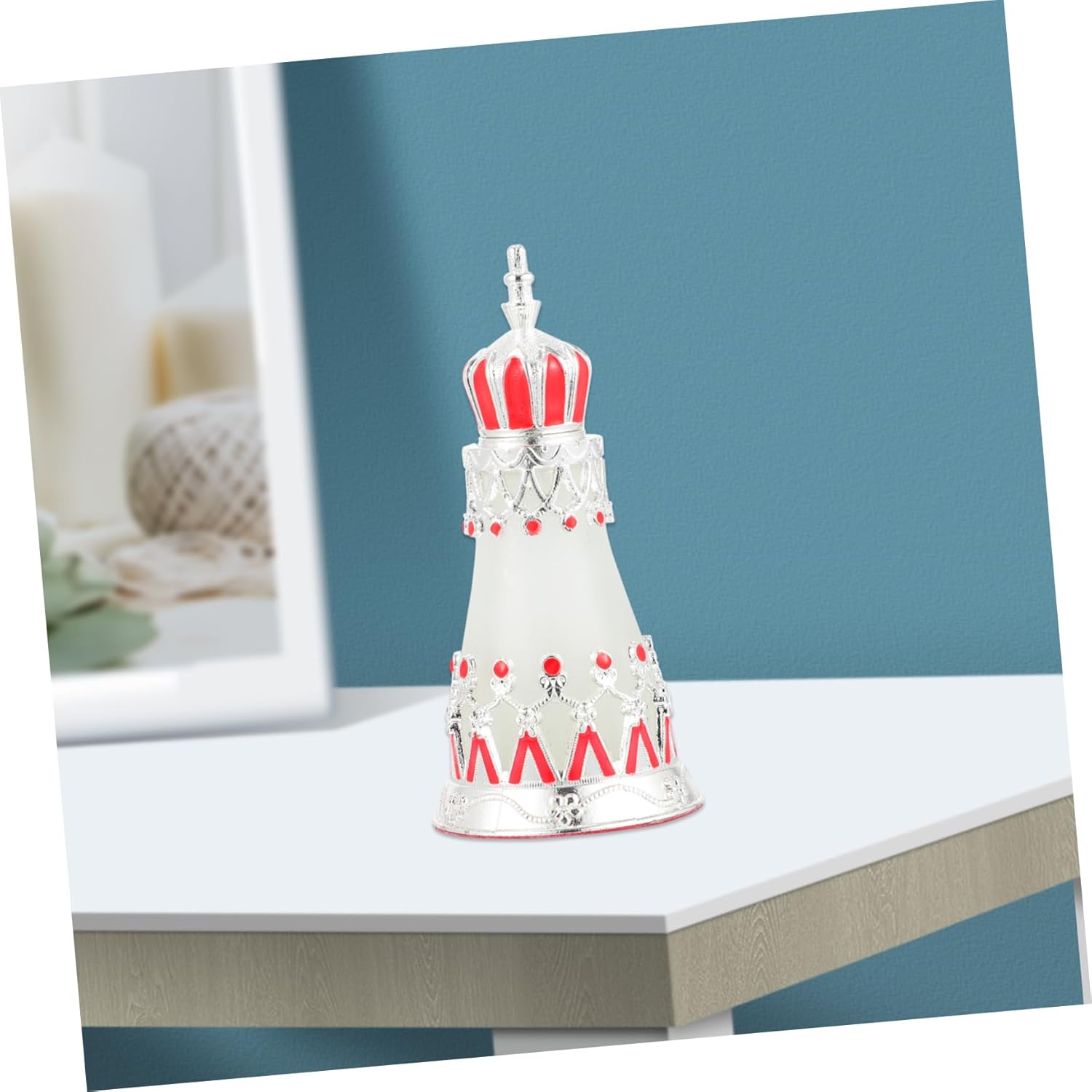 ABOOFAN Middle East Style Perfume Bottle with Elegant Crown Design for Travel and Home Use