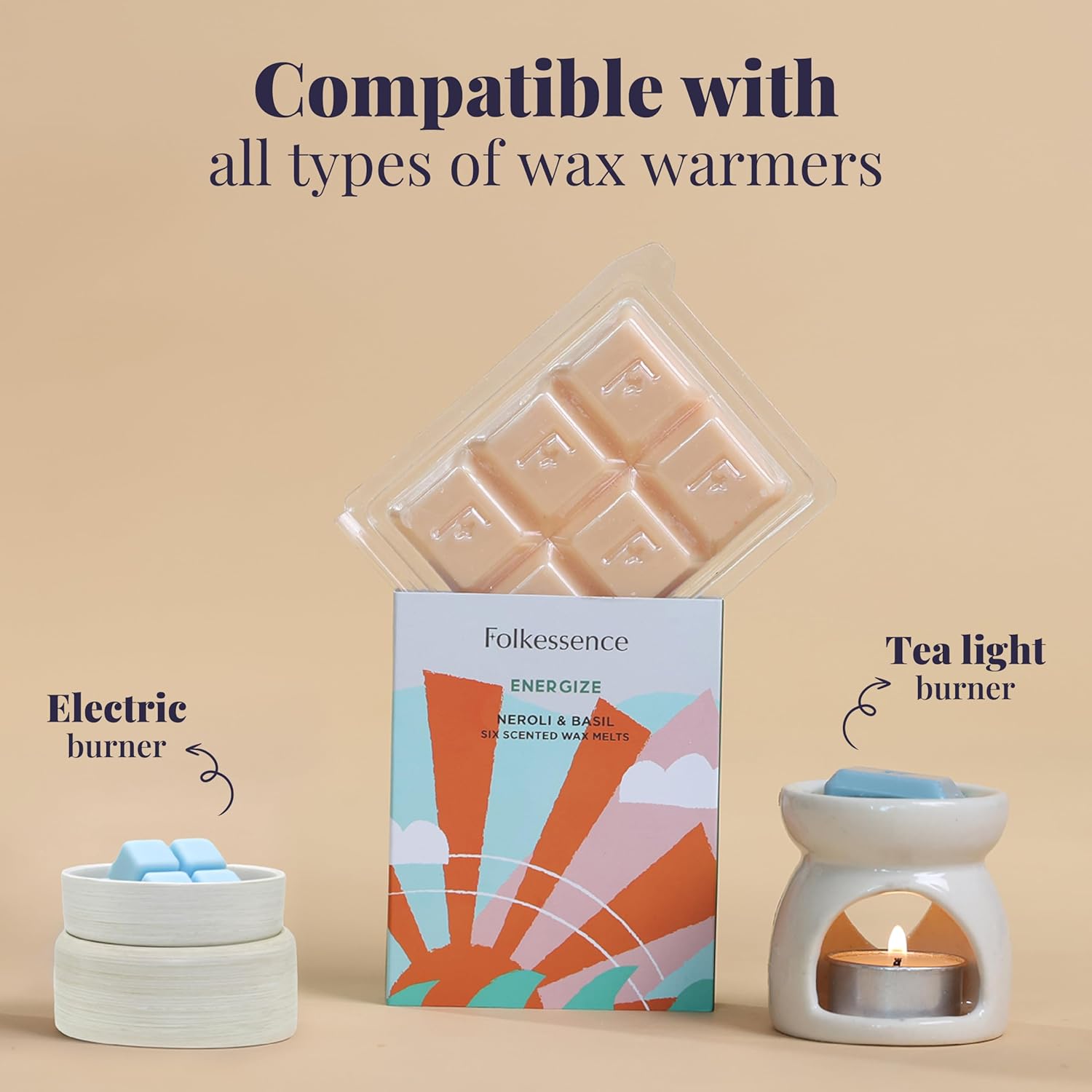 Folkulture Scented Wax Cubes Set of 5