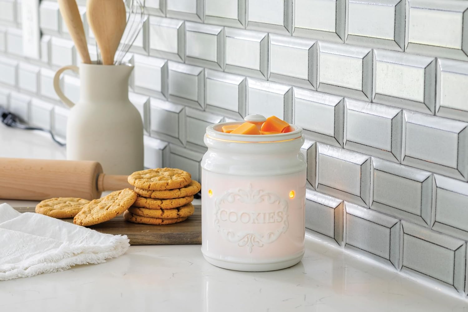 Candle Warmers ETC Light-Up Warmer for Scented Candles