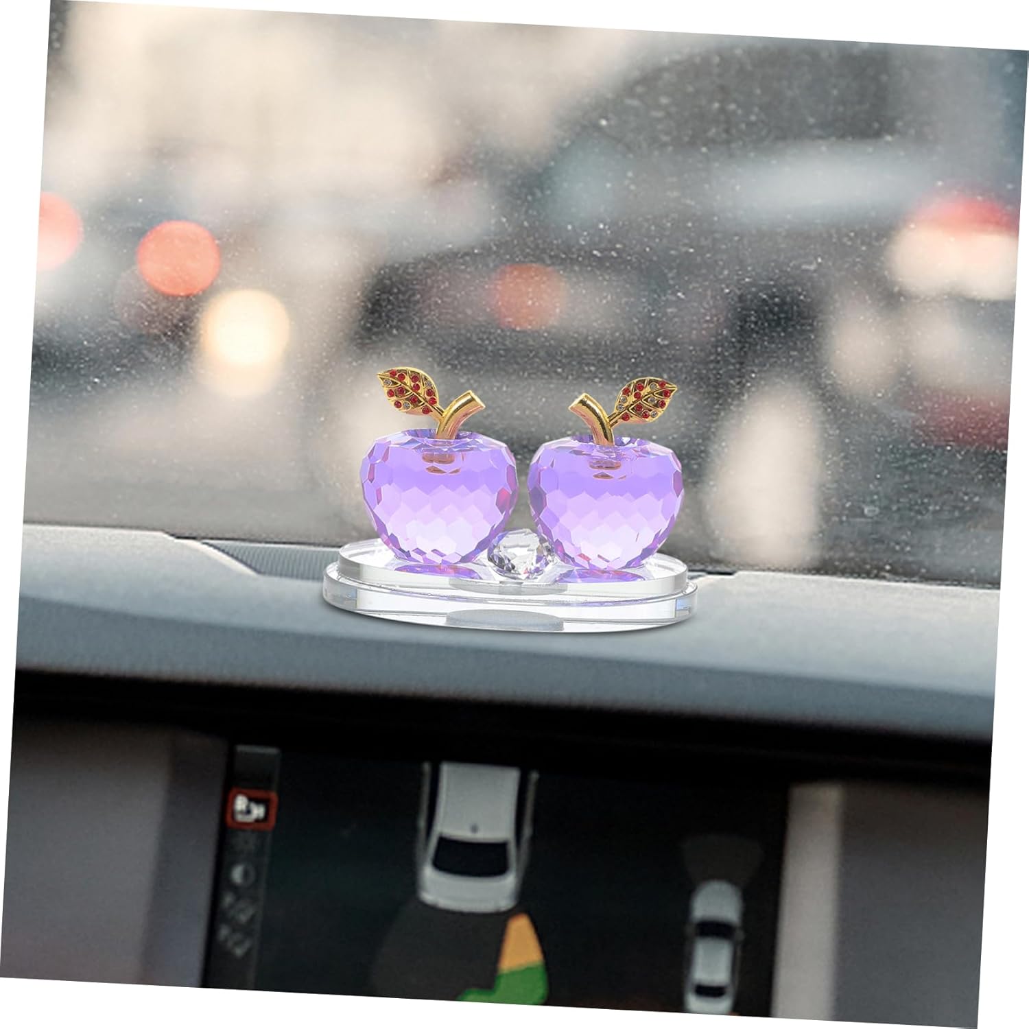 MAGICLULU Apple Sculpture Car Dashboard Perfume Holder