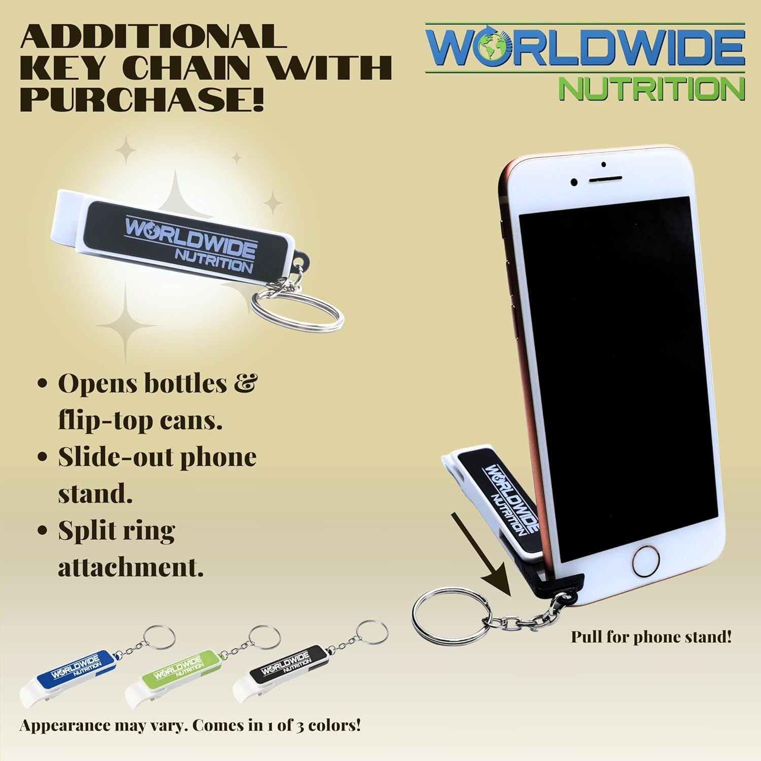 Worldwide Nutrition Bundle Tyler Resort Scent Wax Melts with Keychain