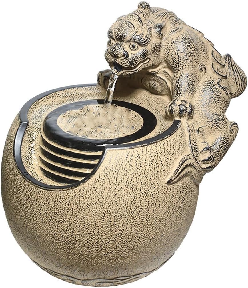 SABALON Small Fountain Indoor Desktop Decor