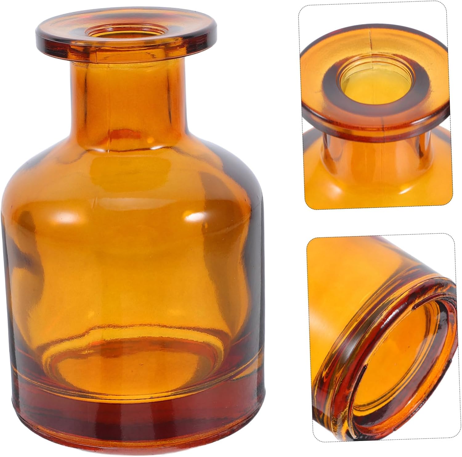 2pcs Diffuser for Bathroom Glass Diffuser Jar Reusable Fragrance Bottles