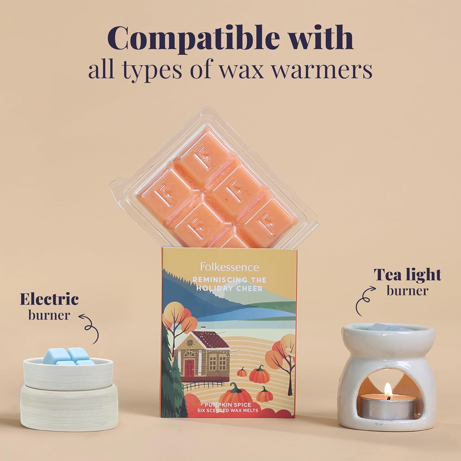 Folkulture Fall Scent Wax Melts Set of 5