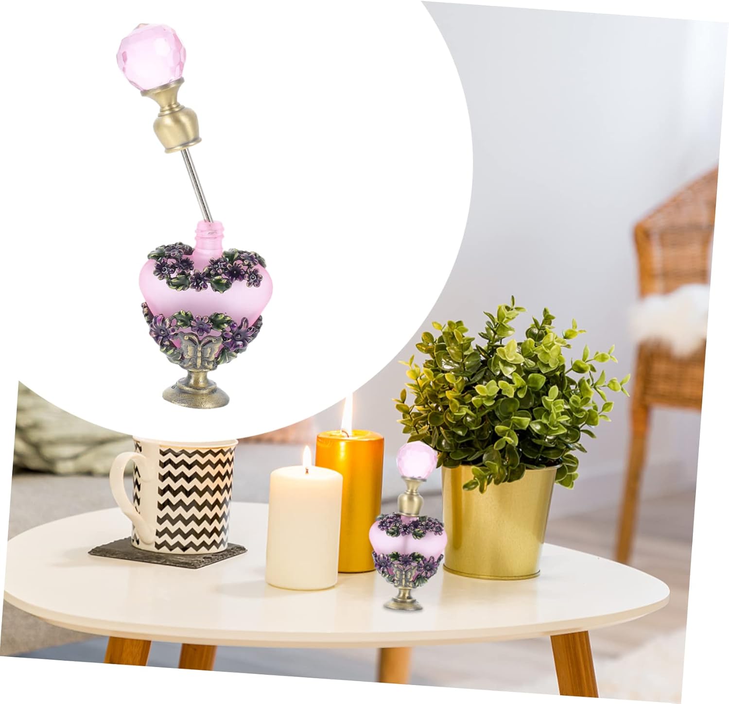 FRCOLOR Vintage Middle East Style Perfume Decor Bottle