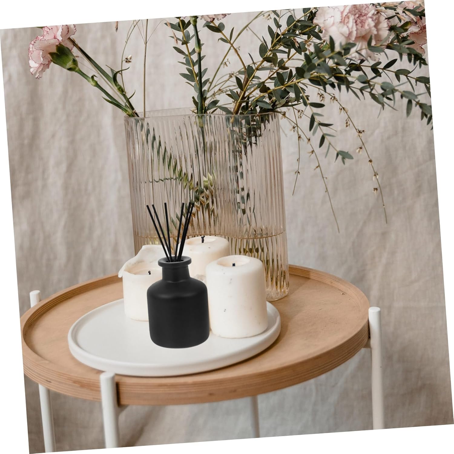 Zerodeko 3pcs Frost Decorative Aromatherapy Bottles