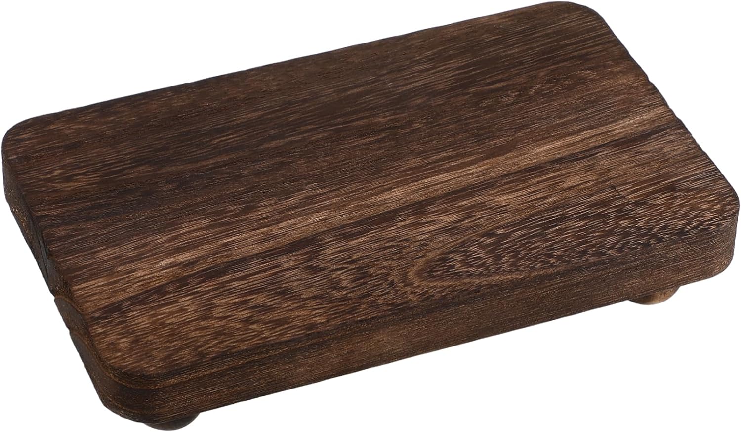 Solid Wood Perfume Organizer Tray with Aromatherapy Display