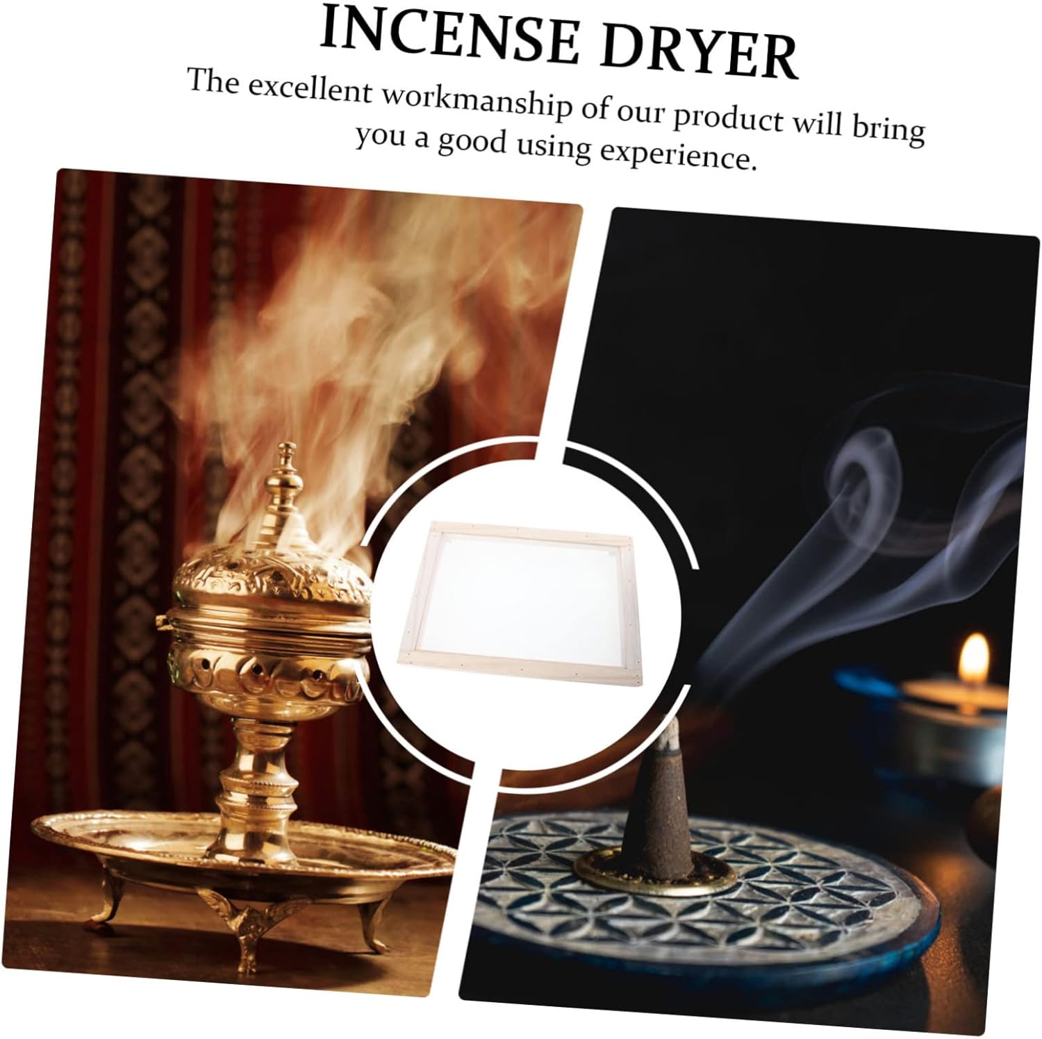 CIMAXIC 1pc Drying Incense Net for DIY and Ceremony