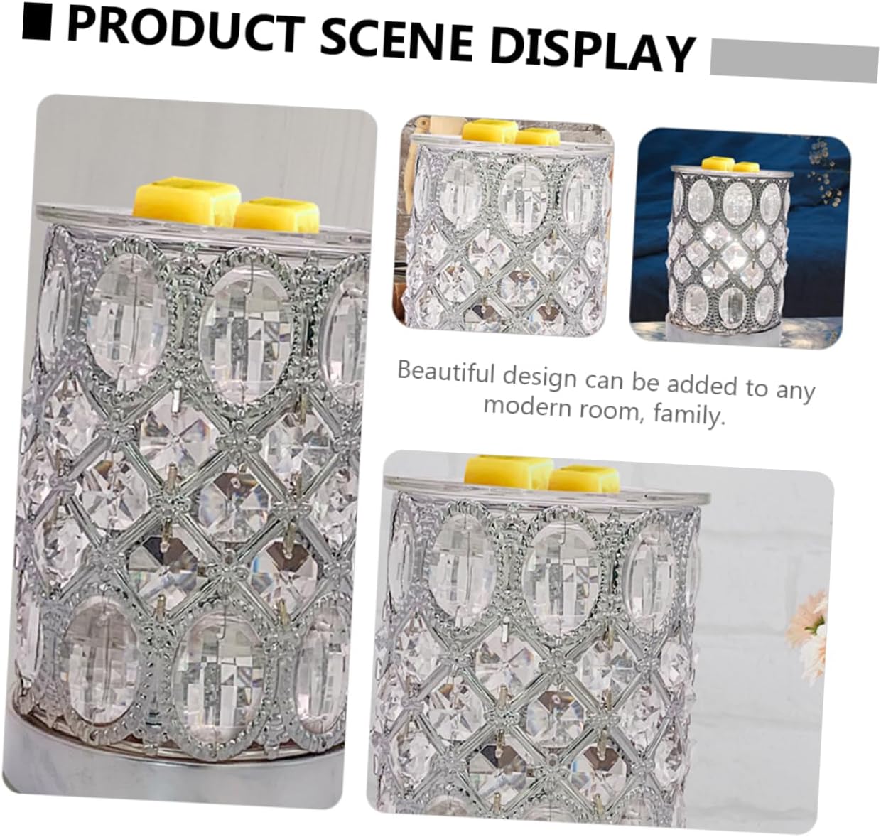 PRETYZOOM Aromatherapy Lamp with White Burner