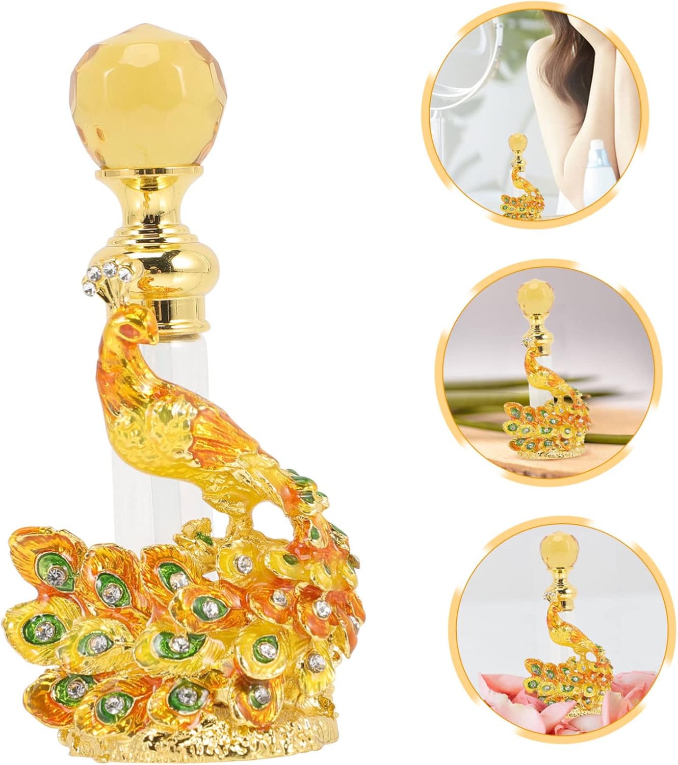 Refillable Perfume Bottle Sample for Essential Oils and Fragrance