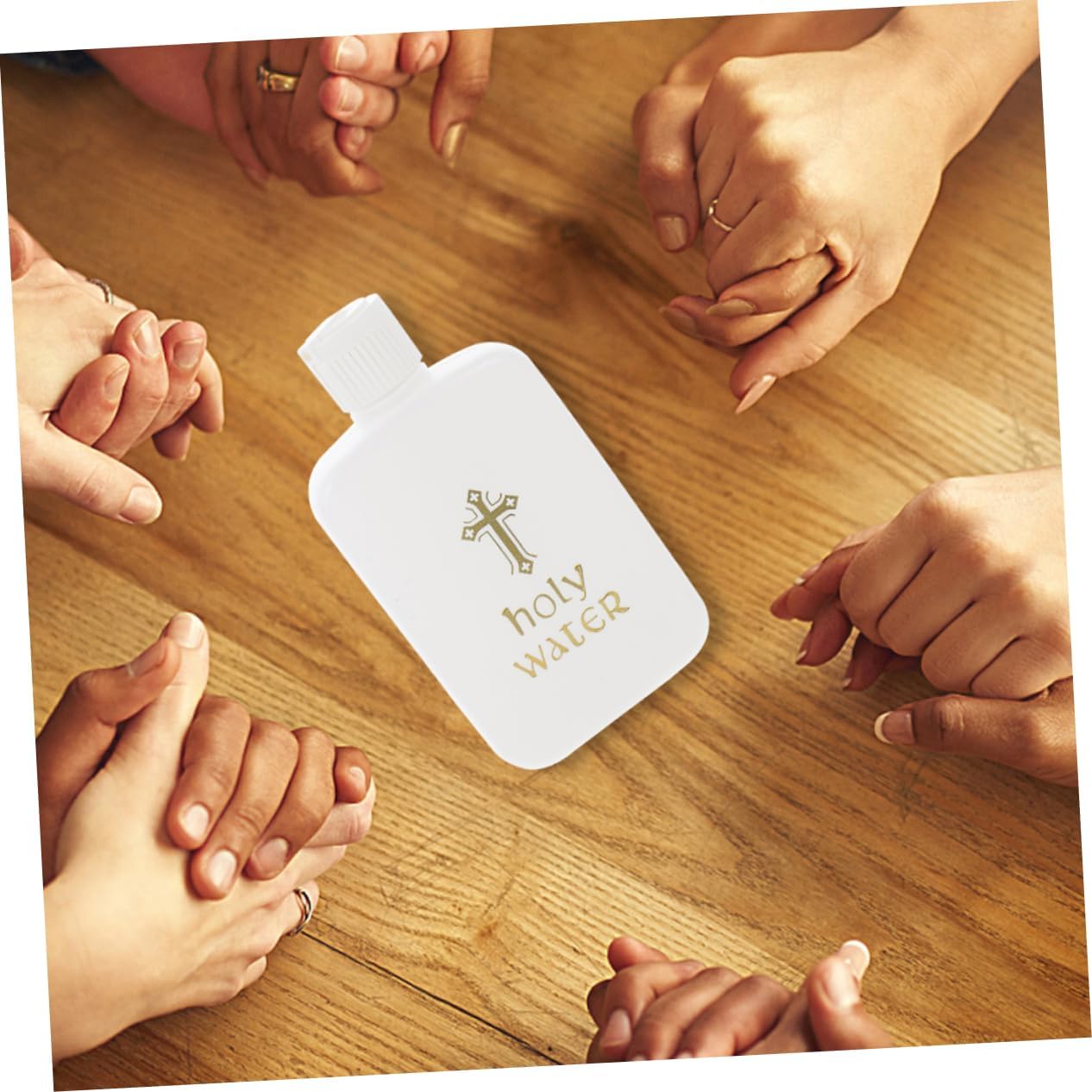 2Pcs Refillable Holy Water Bottles for Aromatherapy and Ceremonies