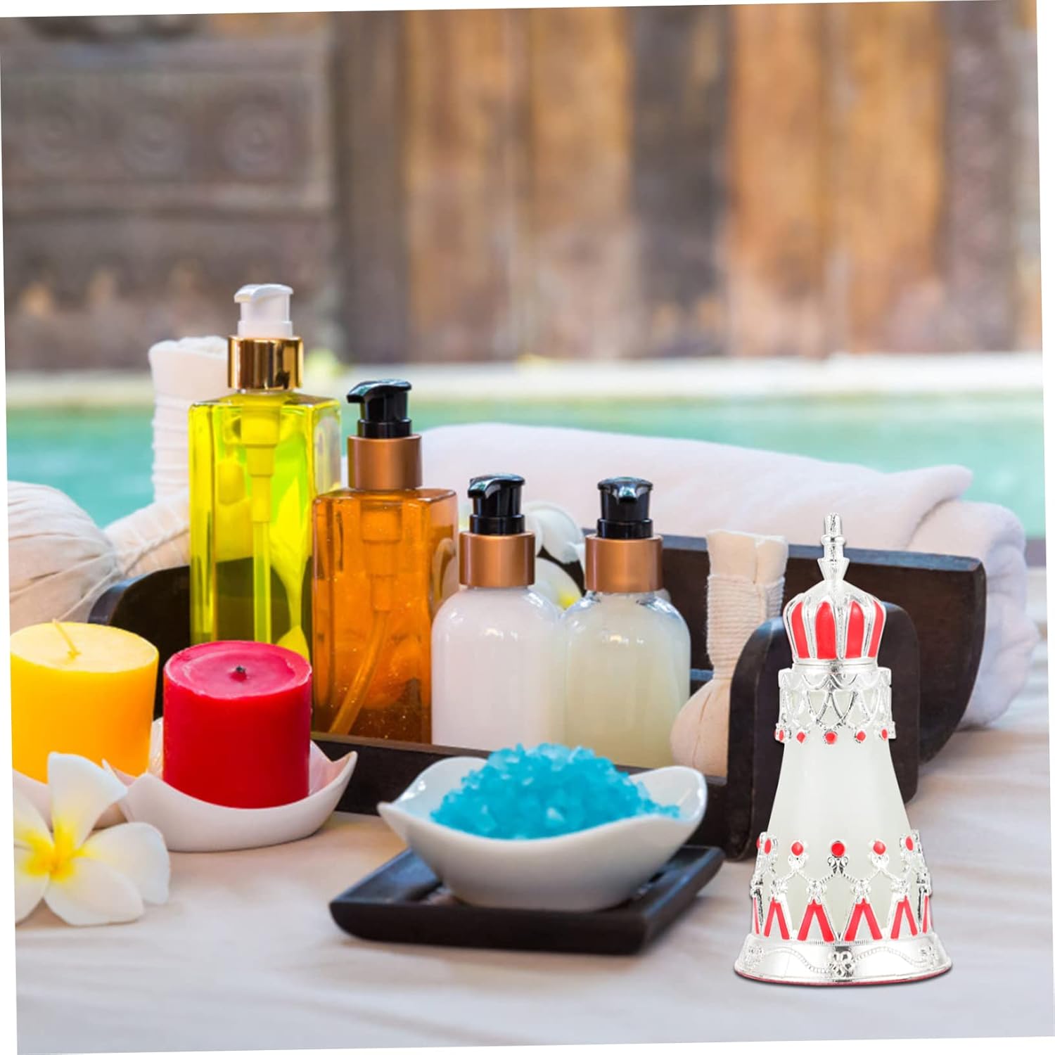 GOOHOCHY Home Decor Essential Oil Bottle Dispenser