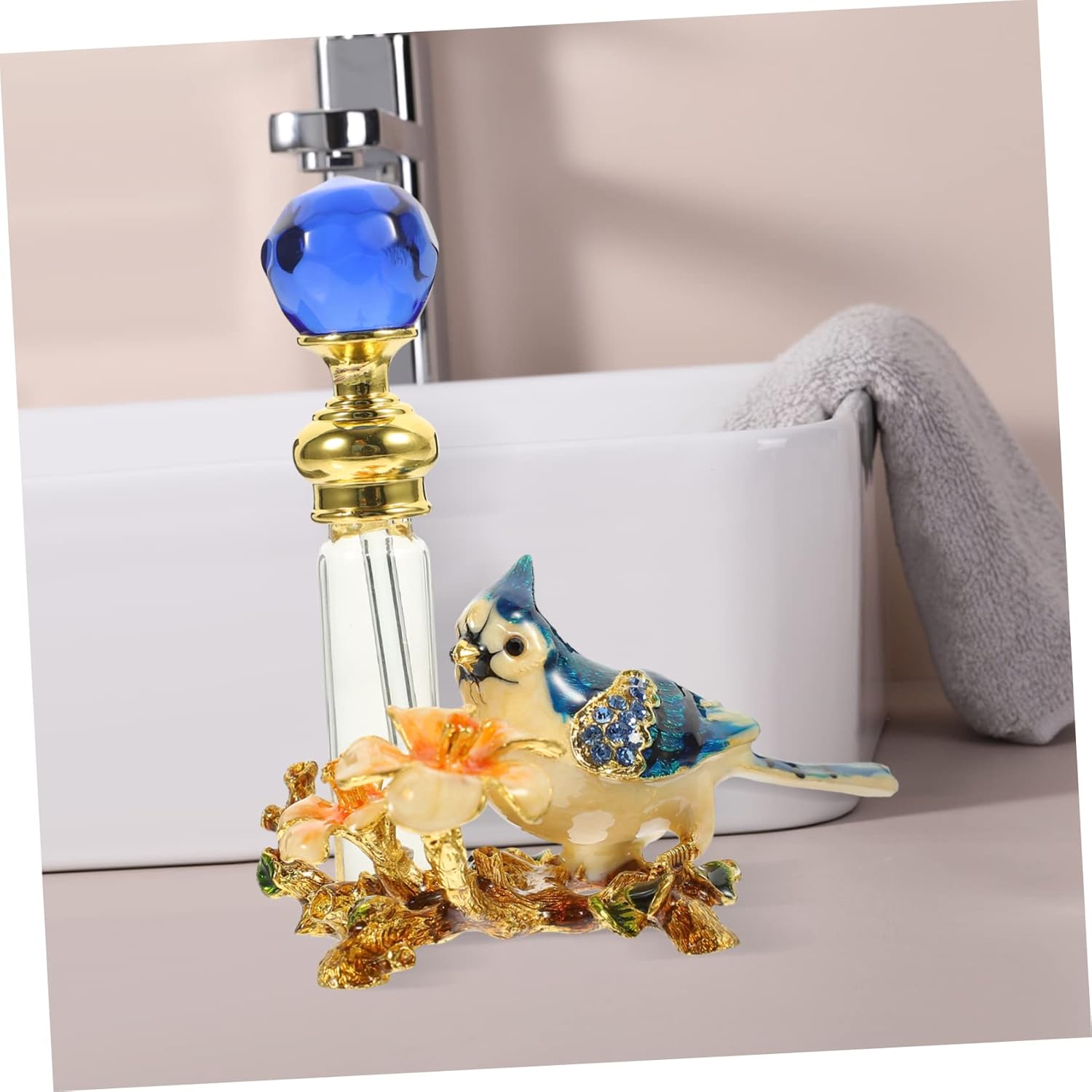 Decorative Perfume Bottle Empty Refillable Oil Dispenser