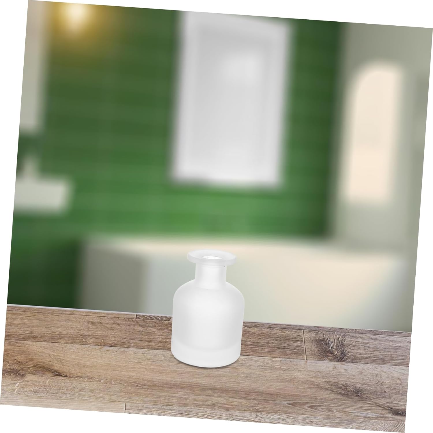 Didiseaon 2pcs Decorative Glass Diffuser Bottles 150ml