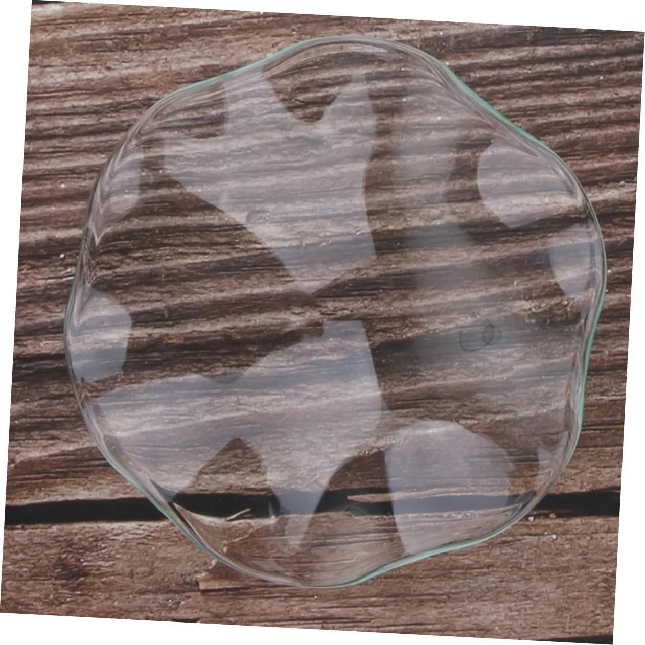 Zerodeko 3 Pcs Glass Candle Holder Replacement Dish