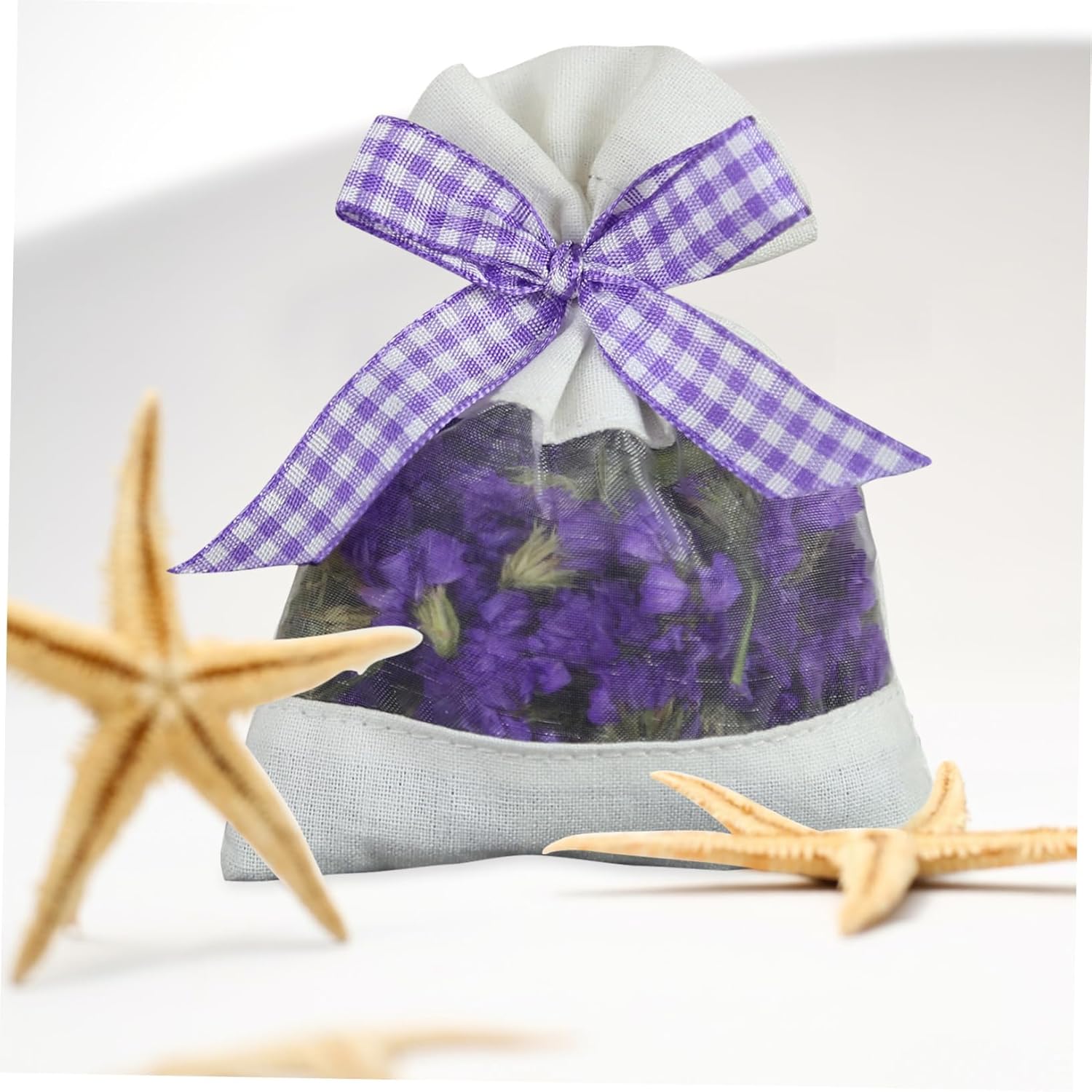 Zerodeko 10pcs Reusable Lavender Sachet Bags for Decorative Use