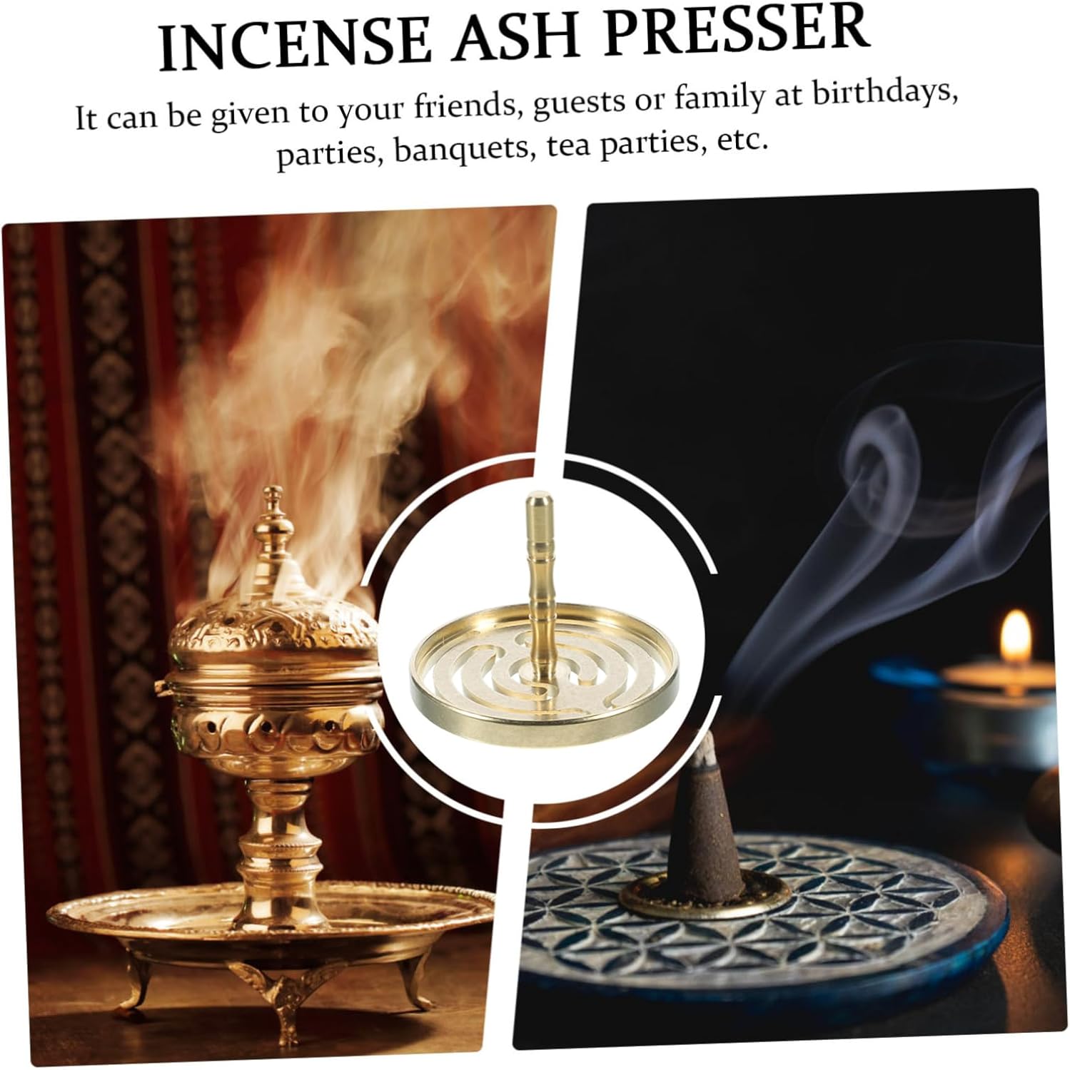 Ciieeo DIY Incense Seal Mold Kit for Crafting