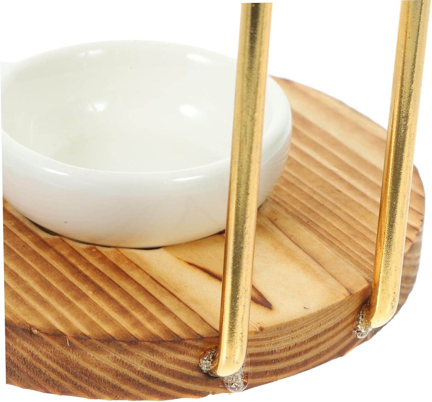 1Set Essential Oil Burner with Vintage Ceramic Design