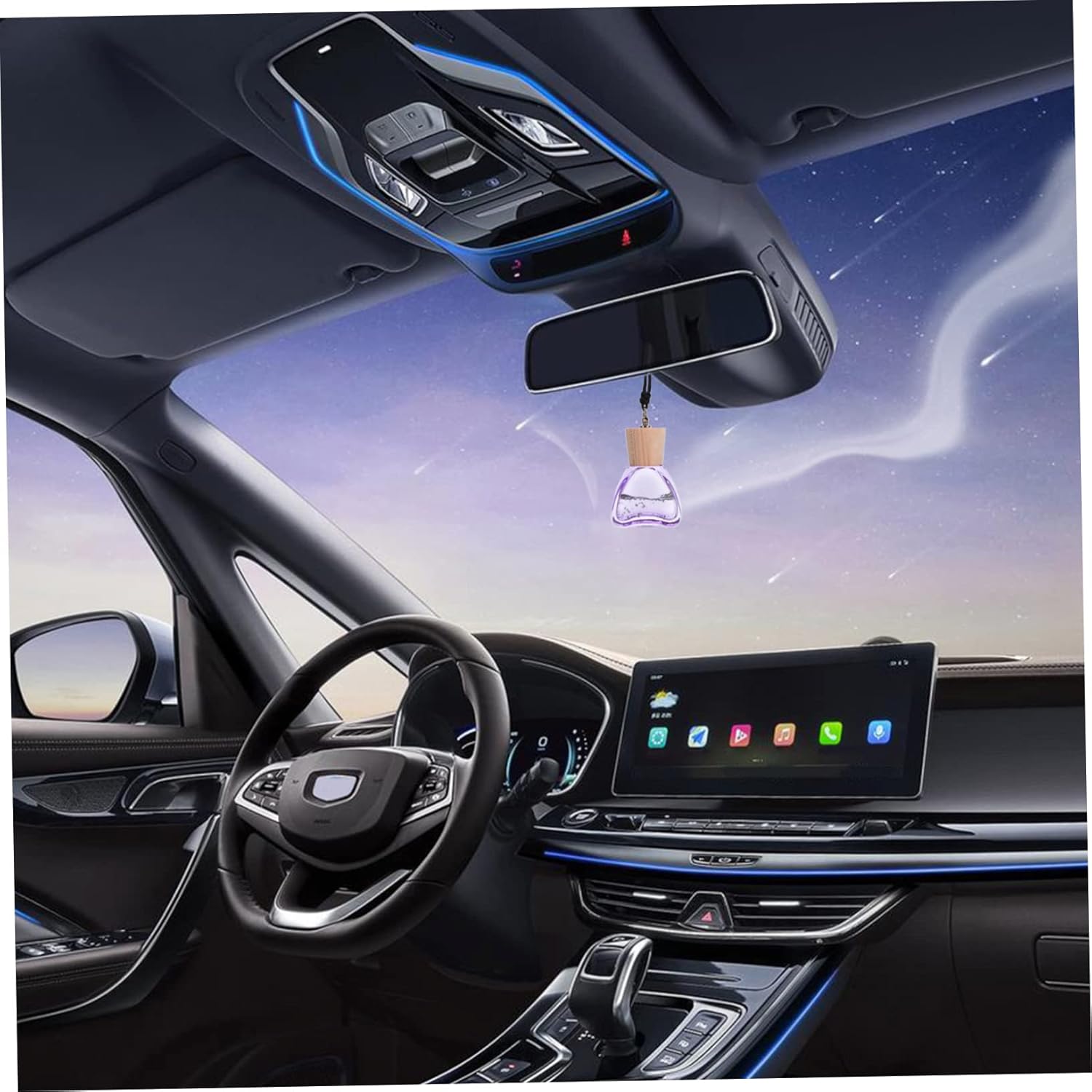 12ML Car Perfume Bottle Pendant for Auto Interior Decoration