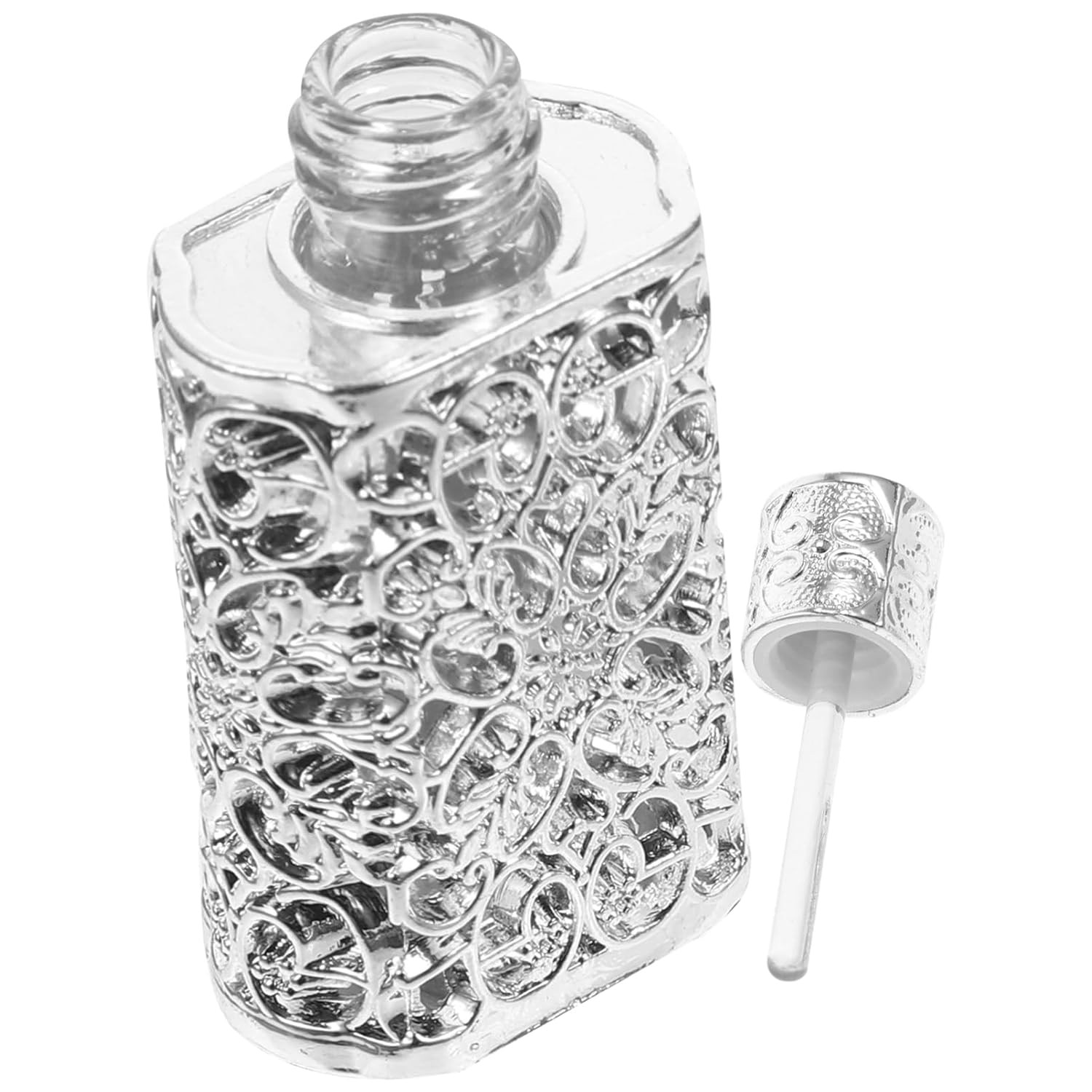 Elegant Essential Oil Perfume Bottle with Storage and Travel Functionality