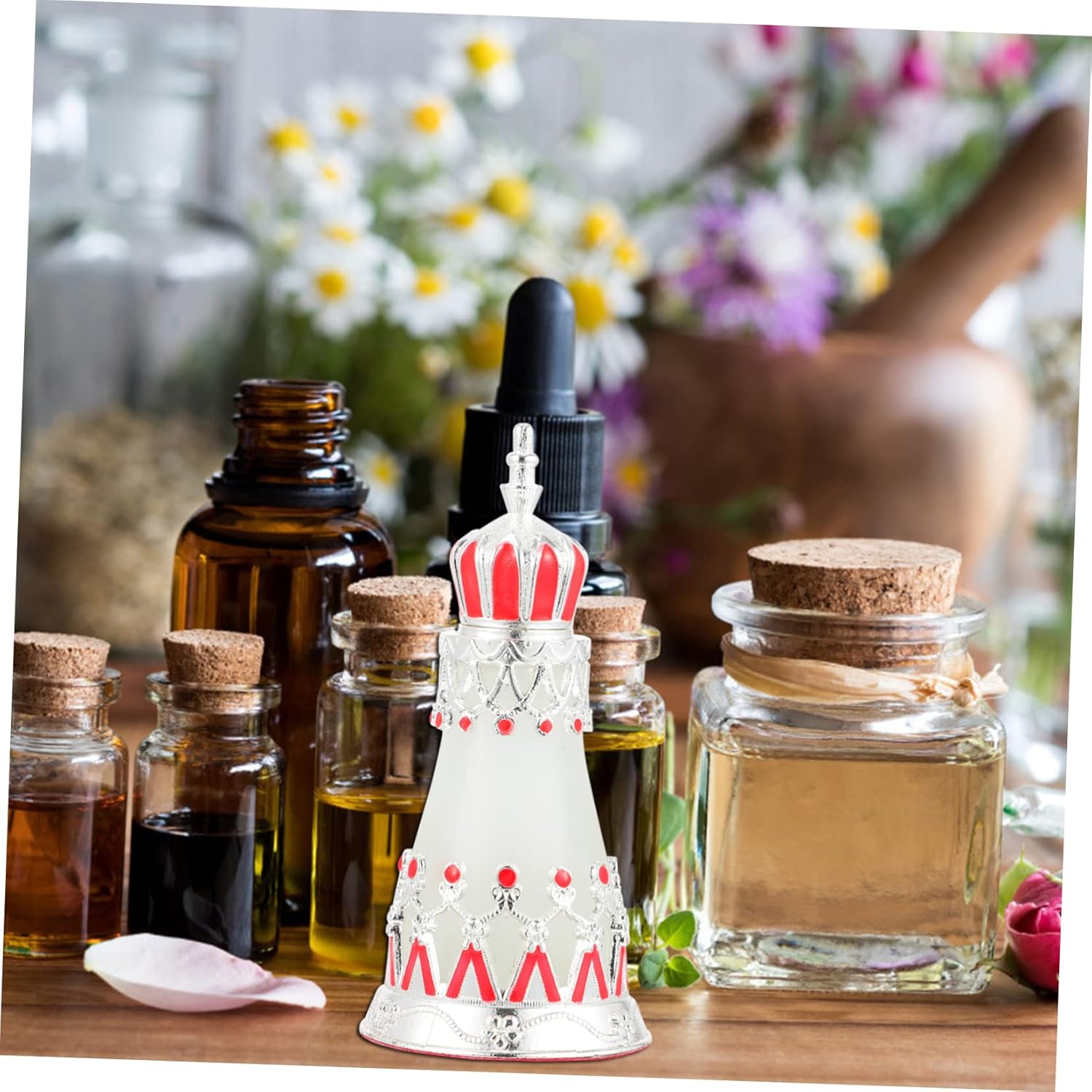 GOOHOCHY Home Decor Essential Oil Bottle Dispenser