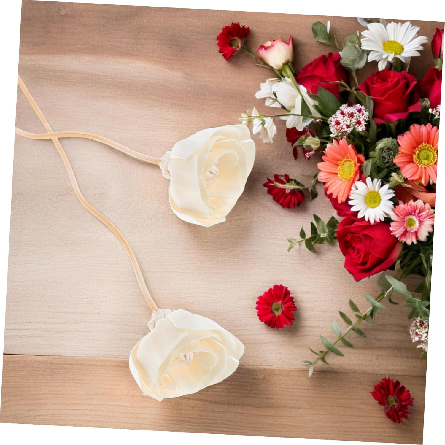 MAGICLULU 8pcs Rattan Aroma Diffuser Sticks
